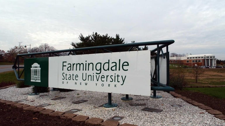 A commuter student at Farmingdale State College has been diagnosed...