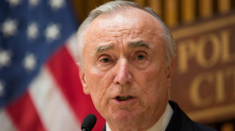NYPD Commissioner William Bratton deemed a threat to New York...