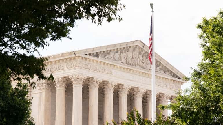 The U.S Supreme Court in Washington, Wednesday, June 8, 2022.