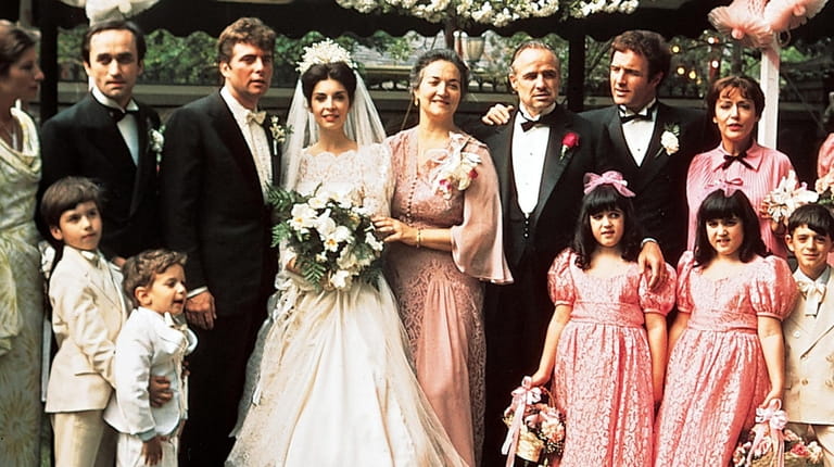Connie Corleone gets married in an early scene from "The...