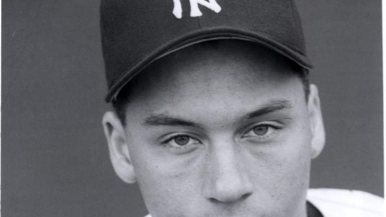 Shortstop Derek Jeter during his first spring training with the...