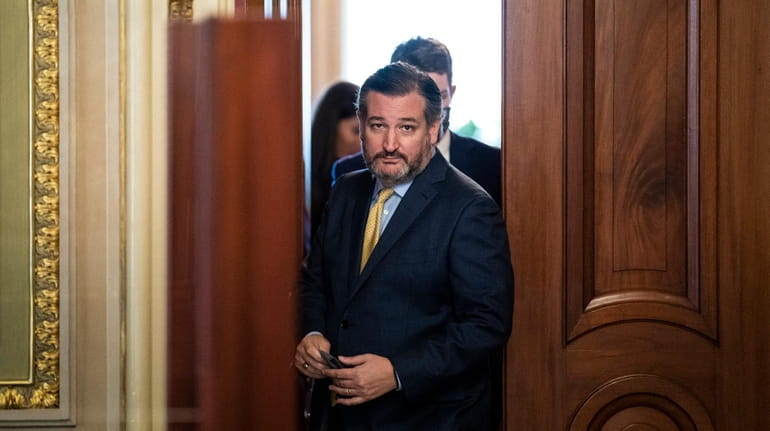 Sen. Ted Cruz (R-TX) on the fourth day of the...