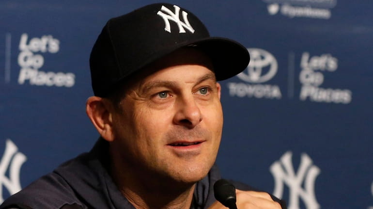 Yankees manager Aaron Boone is a fan of the Subway...