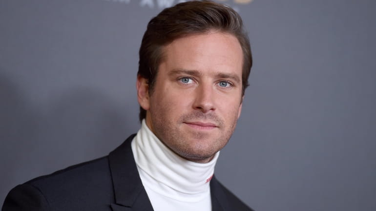 Armie Hammer appears at the Hollywood Film Awards in Beverly...