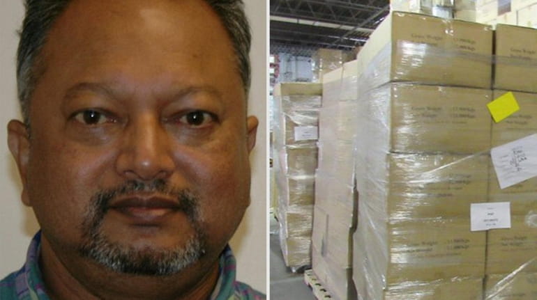 Rahul Biswas, 56, also known as Kazi Aziz, stored and...