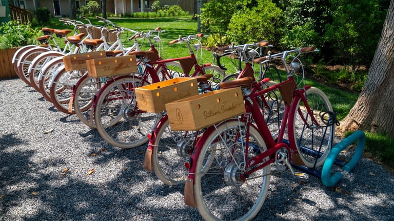Bicycles are available for guests staying at the Silver Sands...