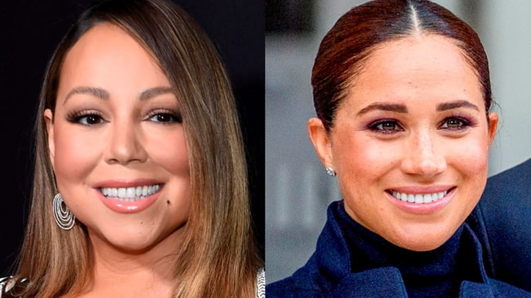 Singer Mariah Carey and Meghan, the Duchess of Sussex, had a...