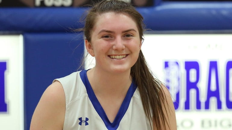 Emily Gillis recently became Division's all-time leading scorer, passing her...