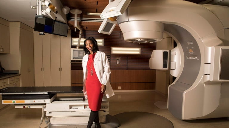Dr. Janna Andrews, a radiation oncologist at Northwell Health's Cancer...