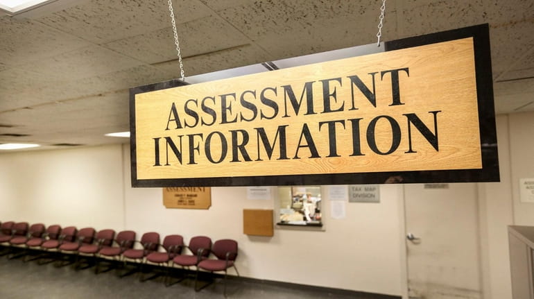The Nassau County Department of Assessment in Mineola on Jan...