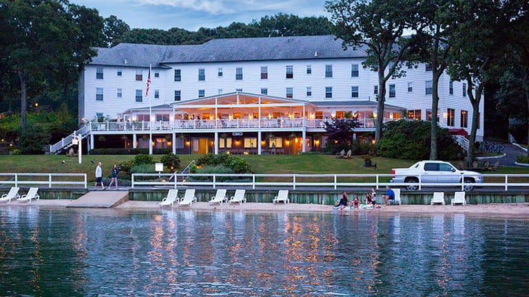 The Pridwin Hotel in Shelter Island, offers 33 rooms plus...
