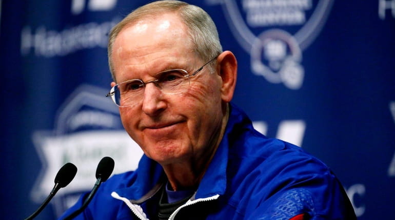 Giants coach Tom Coughlin could be coming to the end...