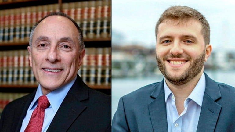 Republican Michael Giangregorio, (left ); Democrat Robert Miles. Candidates for...