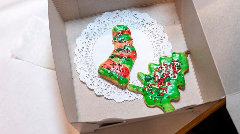 Make your own holiday cookies at What's Cooking school. 
