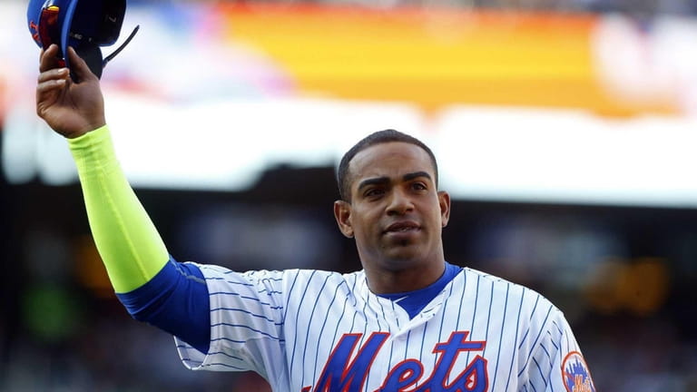 Yoenis Cespedes helped lead the Mets to the World Series...