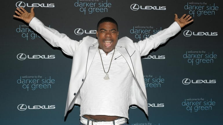 Tracy Morgan attends "The Darker Side of Green" debate at...