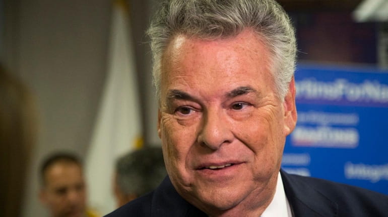 Democrats consider Rep. Peter King's seat vulnerable in the 2018...