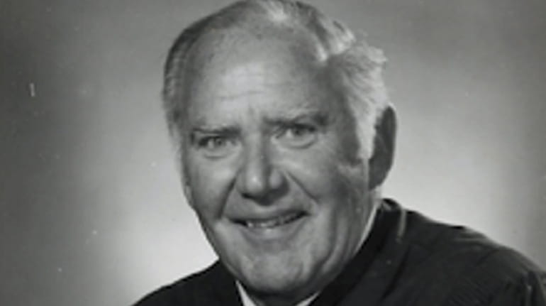 Nassau County Judge Raymond Harrington died on March 6. He was...