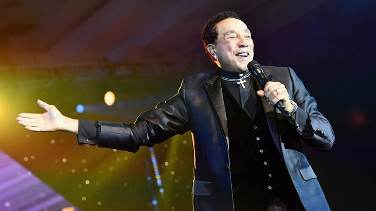 Smokey Robinson performs onstage at Celebrity Fight Night XXIV in...