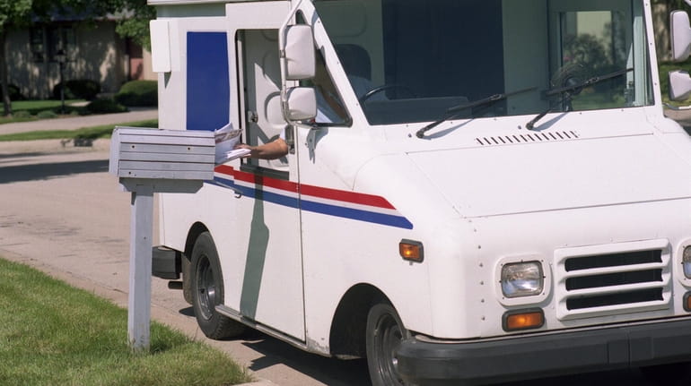 If a postal worker is responsible for a mail truck...