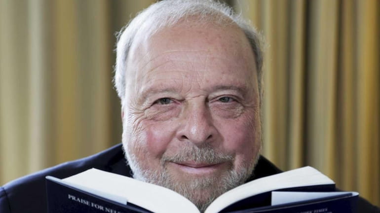 Nelson DeMille, a Long Island author, is photographed inside his...