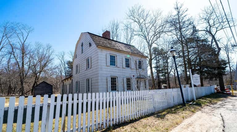 The Homan-Gerard House, which dates to 1820, is among several historical...