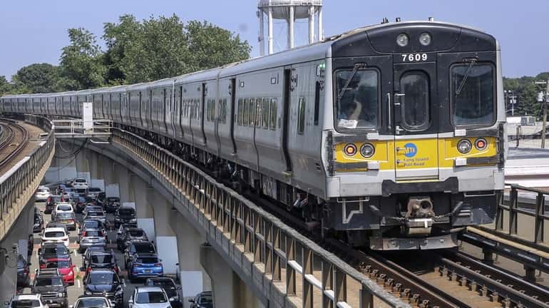 Long Island Rail Road ridership remains at around 50% of...
