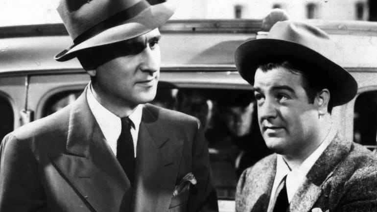 Comedy team Bud Abbott, left, with partner Lou Costello.