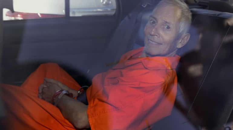 Robert Durst is transported from Orleans Parish Criminal District Court...