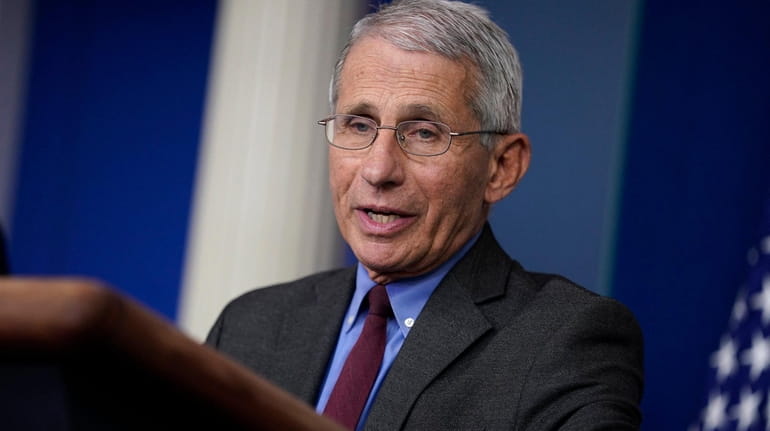 Anthony Fauci is a top official in the White House...