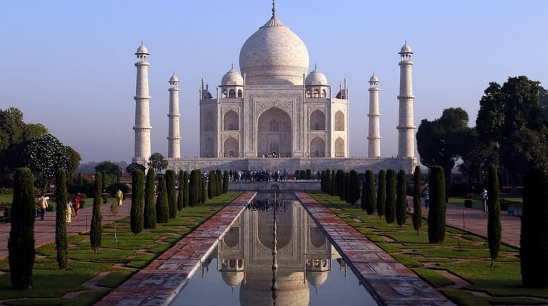 The Taj Mahal in Agra, India, is just one of...