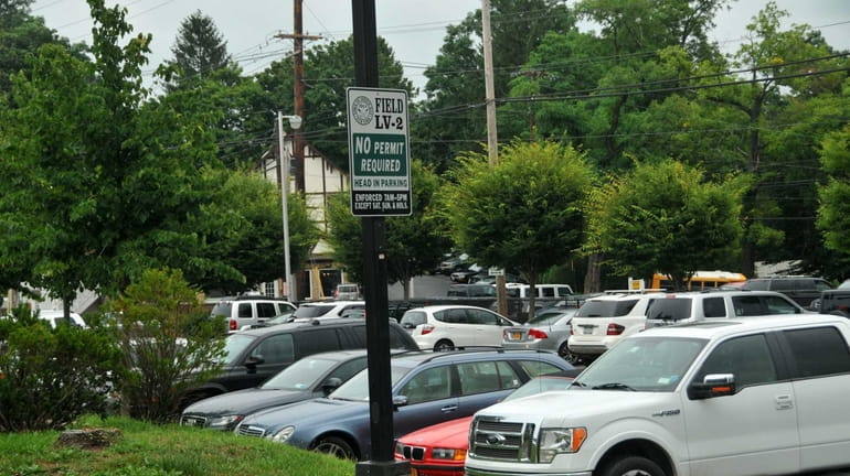 Business owners have complained that LIRR commuters are parking in...