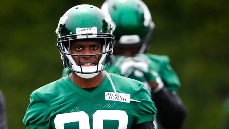 Jets free safety Lamarcus Joyner during OTAs at the Atlantic Health Jets...