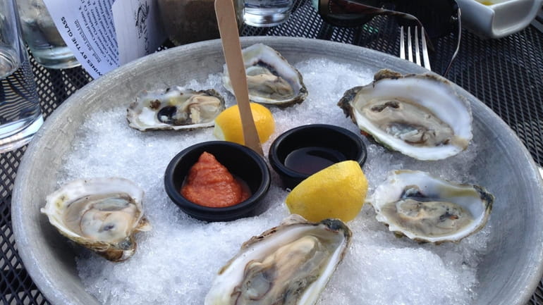 Blue Point oysters at Rockin' Fish in Northport are $1.50...