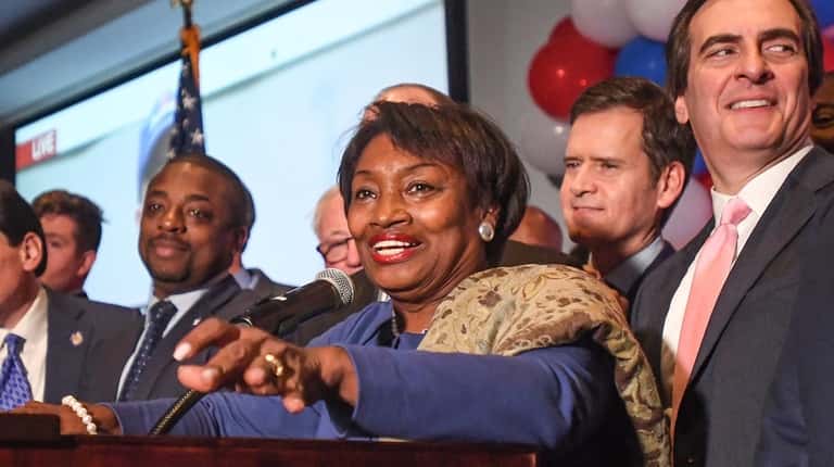 Senate Democrats in Albany on Monday unanimously elected Andrea Stewart-Cousins the State...