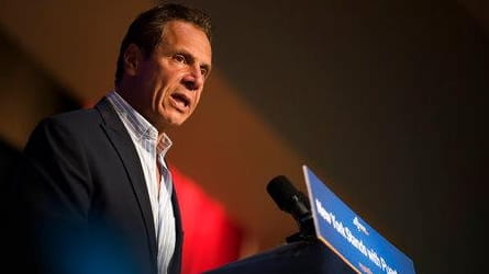 Gov. Andrew M. Cuomo is seen here on Sunday, Sept....
