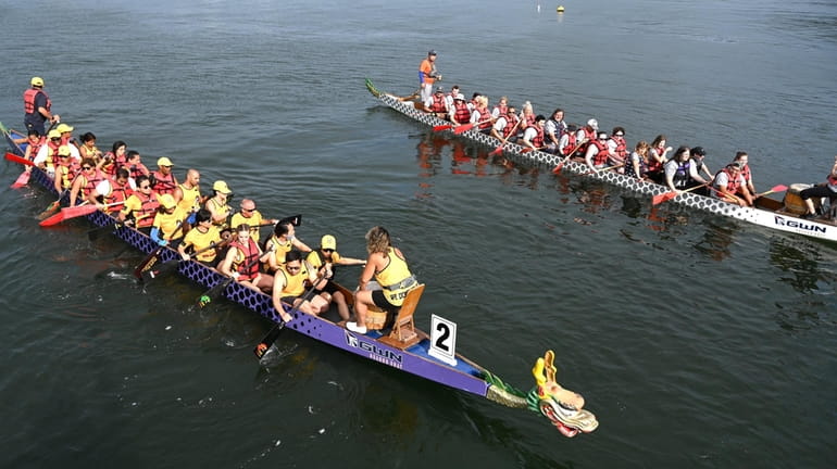The Eighth Annual Port Jefferson Dragon Boat Race Festival is...