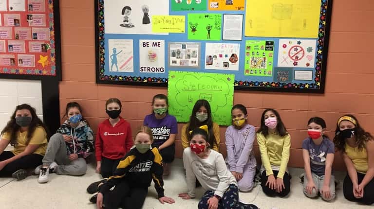 In Commack, fourth-graders at Burr Intermediate School who are in...