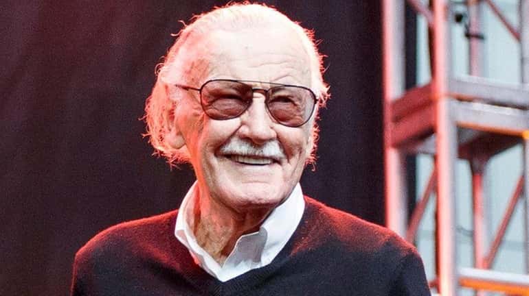 Stan Lee at Comic Con in Los Angeles in October.