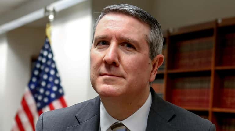 Mark J. Lesko at the U.S. Attorney's offices in Brooklyn, March 2019.