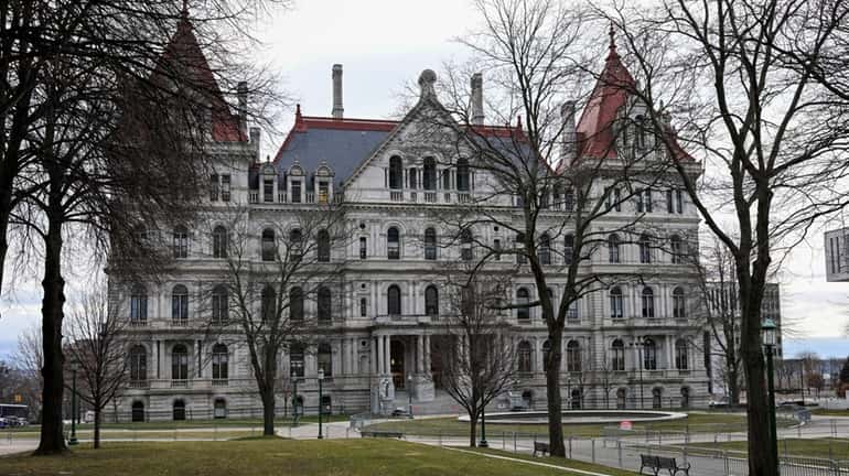 The New York State Capitol in Albany.