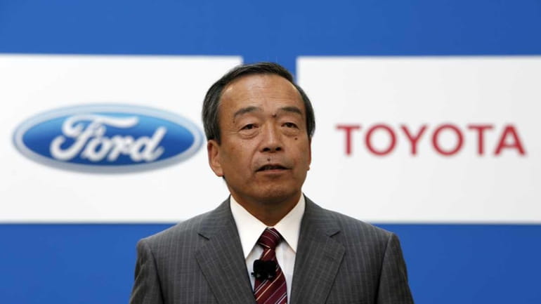Takeshi Uchiyamada, Toyota Motor Corporation executive vice president, Research &...