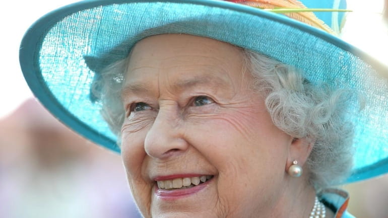Queen Elizabeth II arrives at the Woodbine Racetrack for 151st...