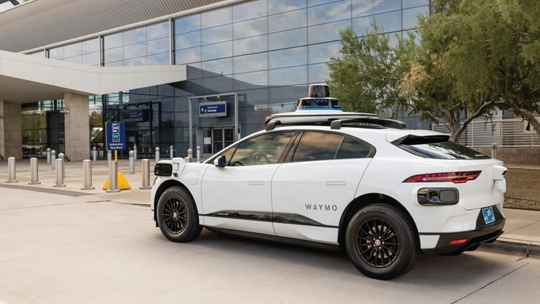Waymo is offering fully autonomous taxi service from Arizona's Sky...