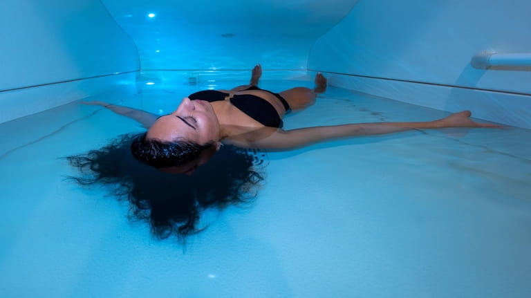 Relax during a floatation therapy session at Floatopia Float Spa &...