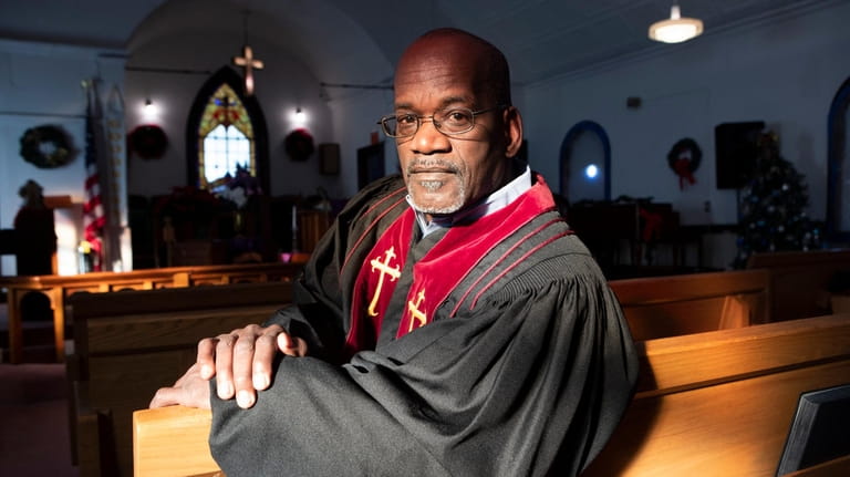 The Rev. Larry Jennings Sr., pastor of Bethel AME Church...