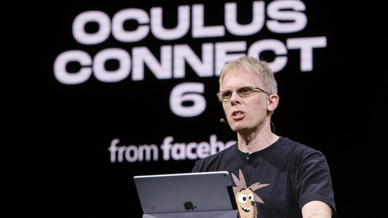 Prominent video game creator John Carmack, who helped lead Facebook's...