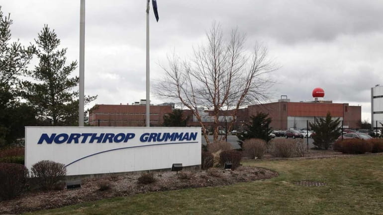 The Northrop Grumman Corp. plant in Bethpage.