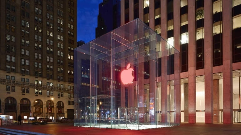 This image provided by Apple Inc. shows the New York...