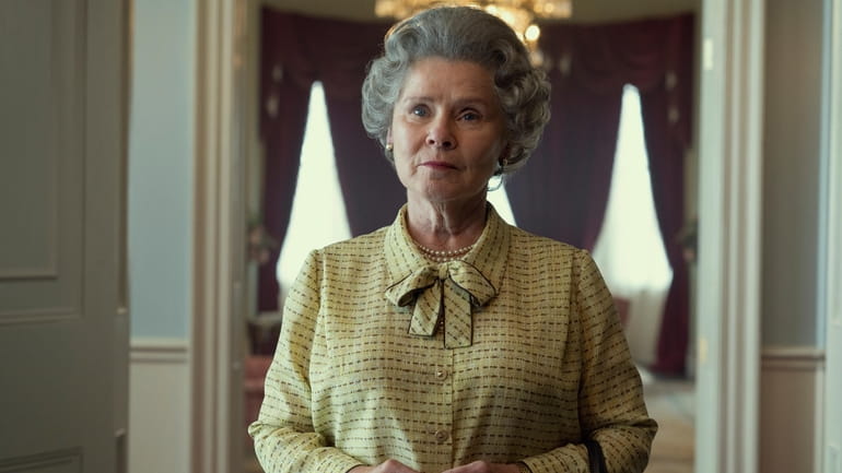 Imelda Staunton as Queen Elizabeth II in Season 5 of...